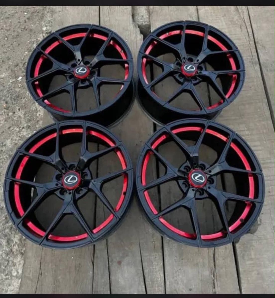 Original Lexus & Mercedes Alloy Rims (Set of 4) ⭐