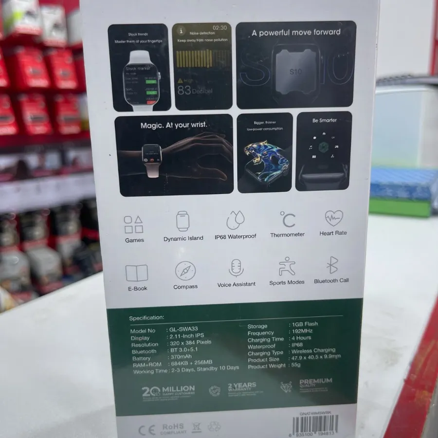 08131024075-Greenlion Active 49 Smartwatch ⌚️ photo 2
