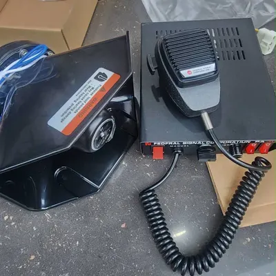 Police Siren & PA Speaker System